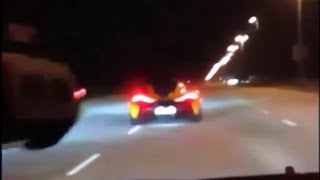 McLaren P1 and other supercars outrun police in a blink  Police Chase [upl. by Divadnahtanoj92]