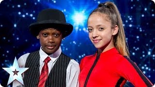 Dancers Lauren and Terrell are on a mission  Britains Got Talent 2014 [upl. by Itagaki]