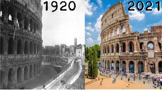 Evolution of Rome Italy 1920  2021 [upl. by Clancy2]