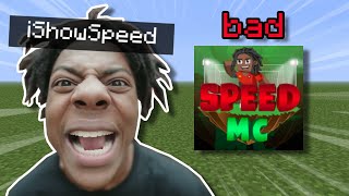 ishowspeed minecraft server experience [upl. by Clardy]