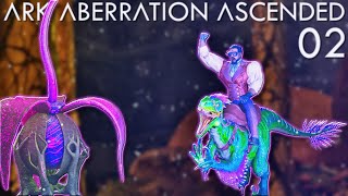 First Tames amp First Losses ARK Aberration Ascended E02 [upl. by Eciruam667]