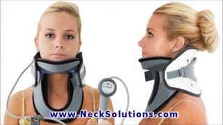 Cervical Traction Collar Alleviates Neck Pain [upl. by Dlanor]