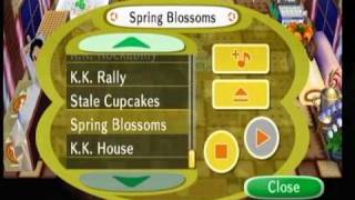 Animal Crossing City Folk Spring Blossoms aircheck [upl. by Emarej]