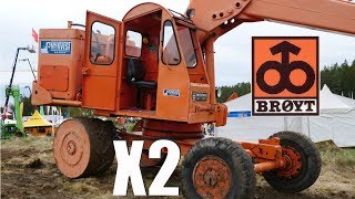 Brøyt X2 excavator at Maskinexpo 2017 [upl. by Uthrop958]