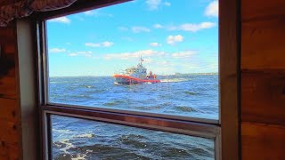 The Great Loop on a Shanty Boat  Boarded by the Coast Guard [upl. by Akers]