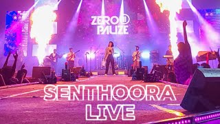 Senthoora Live  ZERO PAUSE LIVE at PCE Chengannur [upl. by Anivek]