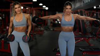 Dumbbell Only Shoulder Growth Routine  Cass Martin [upl. by Awe197]