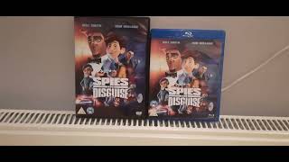 Spies In Disguise UK DVD and Bluray Unboxing [upl. by Akkinahs785]