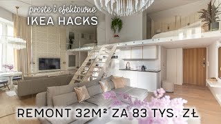 32m² kawalerka w kamienicy urządzona meblami IKEA  HOME TOUR [upl. by Trent]