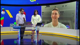 📺 DA SKY SPORT 24  Michieletto quotPer me fare sport è soprattutto un modo per stare benequot [upl. by Lazare767]