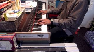 Forbidden Fruit electric relaxation  JColea tribe called quest Piano Cover [upl. by Llehsyar272]