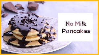 How to Make Pancakes Without Milk  Fustanycom [upl. by Marcie]