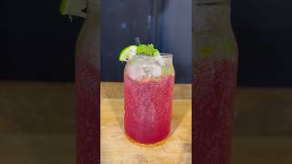 Strawberry 🍓 mojito mojitos cooldrink mojitodrink mocktailmagic mocktailparty foodie drink [upl. by Sioux]