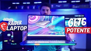 EL PORTÁTIL GAMING MÁS POTENTE QUE HE PROBADO MSI Raider GE76 [upl. by Oech532]