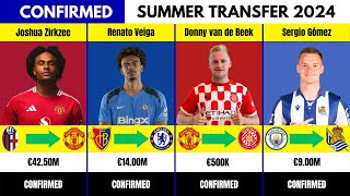 Premier League Transfer Round Up Summer 2024 All the Latest News [upl. by Rogerg]