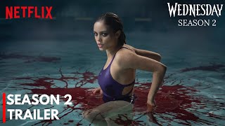 Wednesday Season 2  Official Trailer  Netflix [upl. by Seidnac]