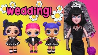 Sniffycat LOL Families  Flower Girls at Mavis Wedding  Toys and Dolls Fun for Kids [upl. by Stedt371]