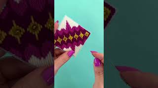 satisfying shorts Beading Bargello Stitching New Ornaments [upl. by Morna]