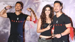 Baaghi 2 Official Trailer launch FULL Video  Tiger Shroff Disha Patani [upl. by Ahsenik35]