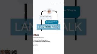 AI Tools  Langotalk shorts [upl. by Min432]