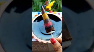 Rainbow ice cream shorts ytshorts shortvideo cartoon food chocolate [upl. by Herrle92]