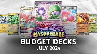 The Best Budget Pokemon TCG Decks in 2024 [upl. by Aihsotal]