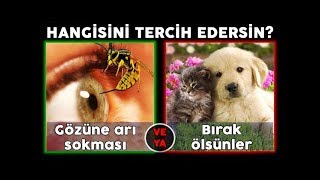 HANGİSİNİ TERCİH EDERSİN  EN ZOR 10 SEÇİM  4 [upl. by Braasch]