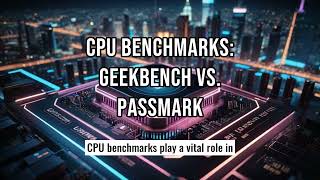 When comparing CPU benchmarks Geekbench and PassMark [upl. by Charo570]