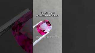 Red garnet engagement ring creation [upl. by Kamal680]