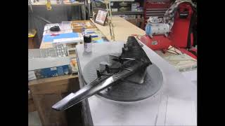 NORTHROP YB 49 FLYING WING ITALERI 172 KIT BUILD [upl. by Palmira600]