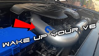 MOPAR COLD AIR INTAKE SYSTEM Thoughts And Impressions FOR V6 [upl. by Darcie]