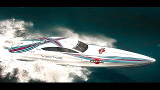 VECTOR Martini Racing Powerboat Monaco Video Felipe Massa Valtteri Bottas CARJAM TV 2014 [upl. by Cad3]