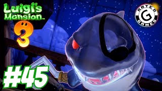 Captain Fishook Boss Fight 🦈 12F Boss 🦈 Luigis Mansion 3 👻 No Commentary 👻 [upl. by Linder]