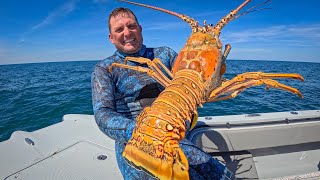 The Biggest Lobster Ive EVER SEEN Catch Clean Cook Whole Roasted Lobster [upl. by Ariaz]