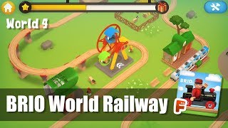 4 BRIO World Railway App for iPad amp Android  Build your own BRIO railway  World 4 [upl. by Raven]