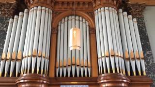 The Organ Terminator United Reform Church Saltaire Bradford West Yorkshire  22nd February 2017 [upl. by Aivart929]