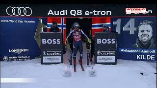 Aleksander Aamodt Kilde 🇳🇴  Kitzbuhel the winning run mens downhill Jan 21 2023 weareskiing [upl. by Hanselka]