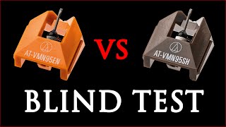 Styli Comparison  VMN95EN vs VMN95SH  Audio Technica  Blind Test  Stylus  VM95SH  VM95EN [upl. by Hsara]