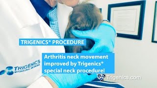 Incredible cracking neck How to Improve Severe Arthritis Neck Pain amp Movement using Trigenics® [upl. by Yetac44]