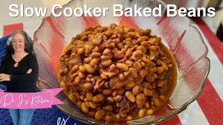 Slow Cooker Baked Beans  Easy amp Delicious [upl. by Roose]