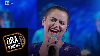 Silvia Salemi canta quotEra digitalequot  Ora o mai più 02032019 [upl. by Mayworm366]