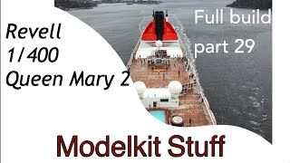 1400 Queen Mary 2 full build with commentary from Stephen Payne Episode 29 [upl. by Analram293]