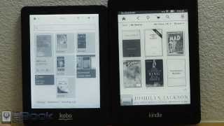 Kindle Paperwhite 2 vs Kobo Glo Comparison Review [upl. by Suciram]