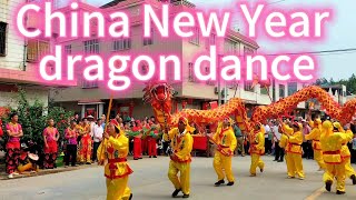 ChinaNewYear parade China dragon dance loong dance [upl. by Necaj]