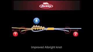 Improved Albright Leader Knot [upl. by Nwahsyt]