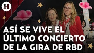 ÚLTIMO CONCIERTO de RBD desde el ESTADIO AZTECA  El Heraldo de México [upl. by Esyle]