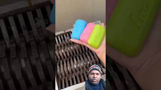 Asmr soap crushing satisfying shredder soap [upl. by Delinda327]