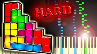 TETRIS THEME  Piano Tutorial [upl. by Tsiuqram]