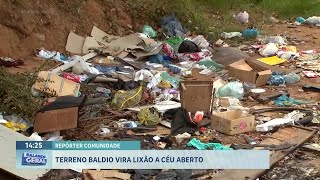 Terreno baldio vira lixão a céu aberto na Vila Formosa em Franca [upl. by Kassia406]