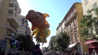 Fête du Citron de Menton  Carnevale a Mentone Francia marzo 2015  4 [upl. by Hayidah]